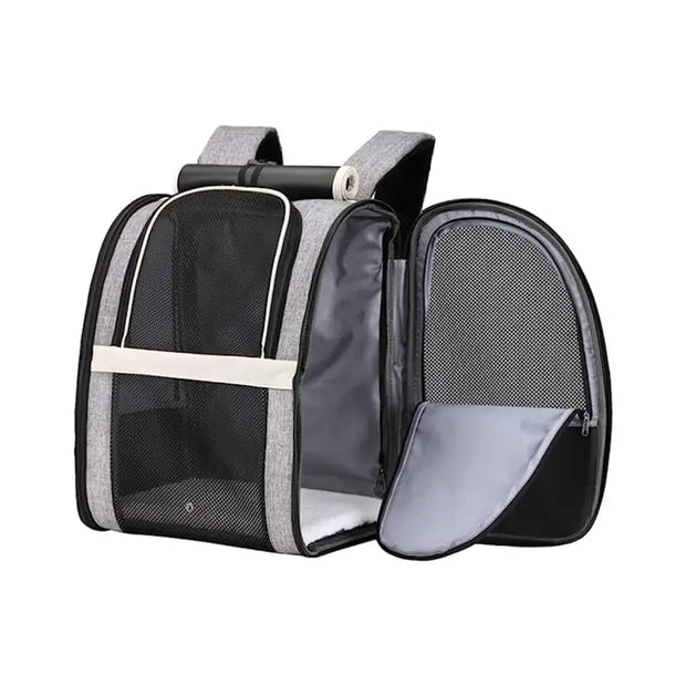 Texsens Innovative Traveler Bubble Backpack Pet Carriers for Cats and Dogs